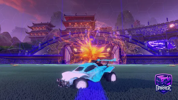 A Rocket League car design from MidoriyaIzuku908