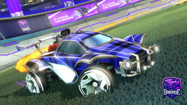 A Rocket League car design from peperupi0360