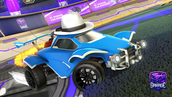 A Rocket League car design from SWIZZNALDO