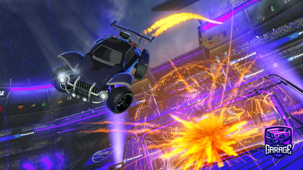 A Rocket League car design from DaDashy18