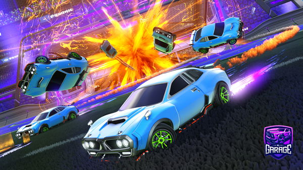 A Rocket League car design from Champion_N8