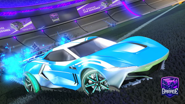 A Rocket League car design from Shooteo2313