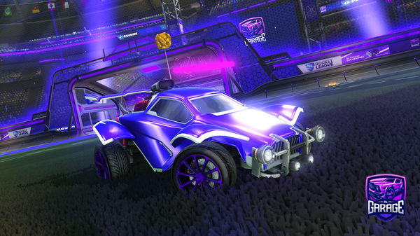 A Rocket League car design from THD14