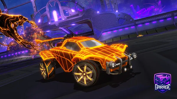 A Rocket League car design from Shooteo2313