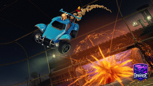 A Rocket League car design from luigiohneg