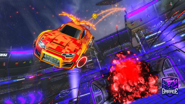 A Rocket League car design from Snymth