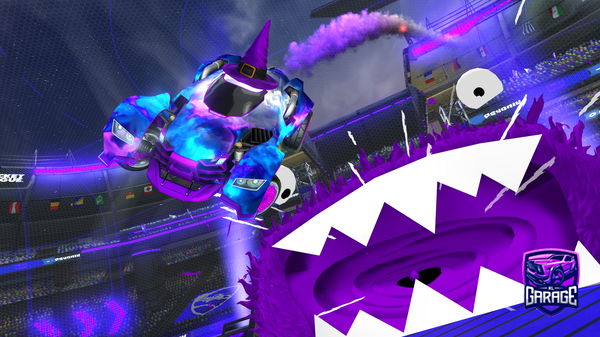 A Rocket League car design from Jackoreflix