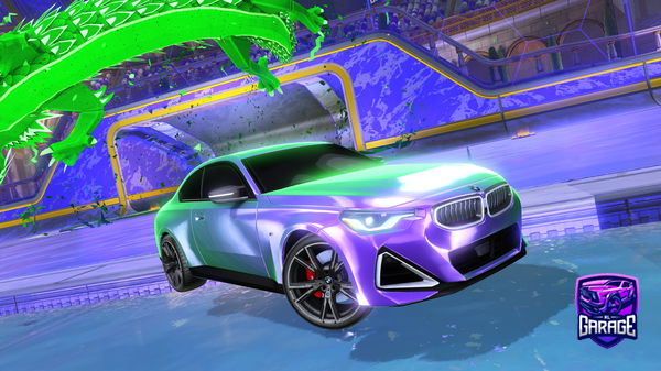 A Rocket League car design from Kings_198