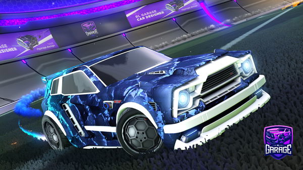 A Rocket League car design from ActionJackson_15