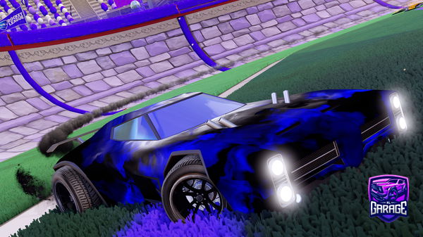 A Rocket League car design from Q1xxdc