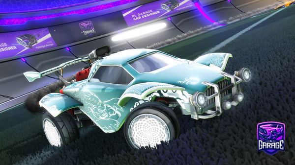 A Rocket League car design from Draino2110