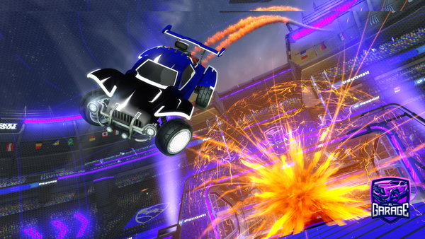 A Rocket League car design from Canzyyy