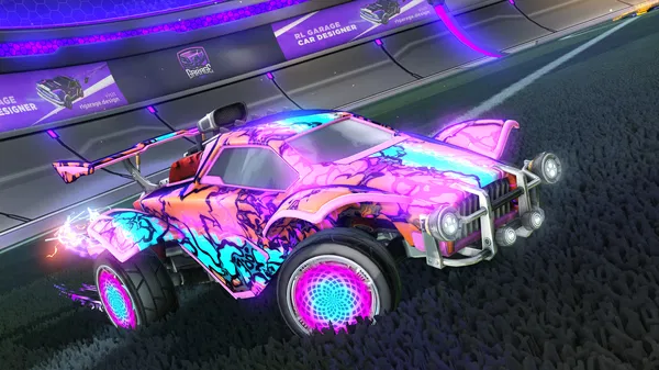 A Rocket League car design from frick_my_tm8