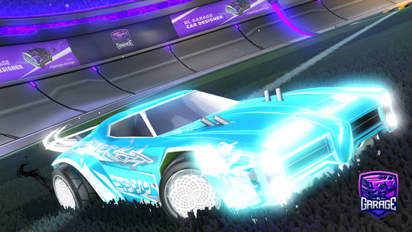 A Rocket League car design from bqn69