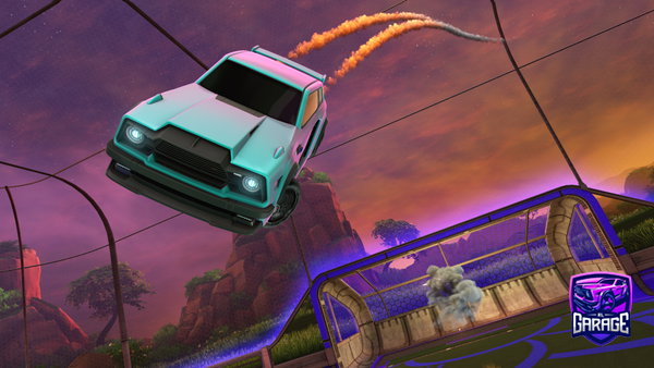 A Rocket League car design from EZI_069