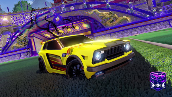 A Rocket League car design from DontCrySins