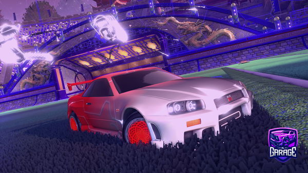 A Rocket League car design from Fish_Gameer