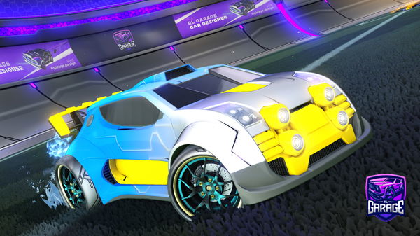 A Rocket League car design from DolusArprego