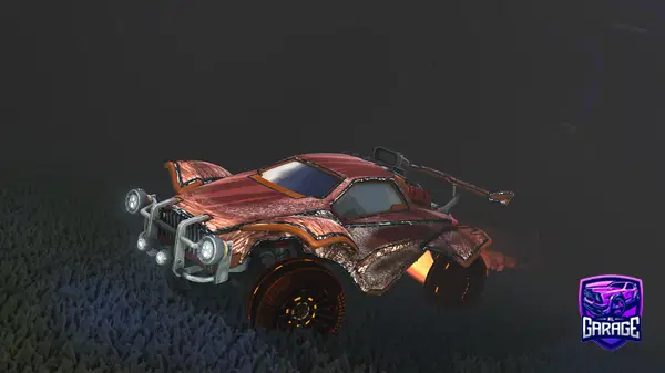 A Rocket League car design from GYATSLAPER