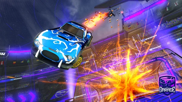 A Rocket League car design from rufuylo