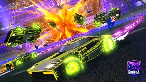 A Rocket League car design from Icyy_Fox