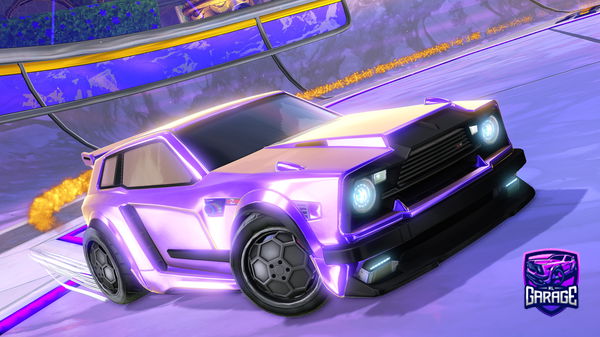 A Rocket League car design from Ayronik