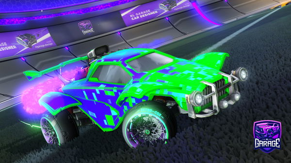 A Rocket League car design from FutureMerlin