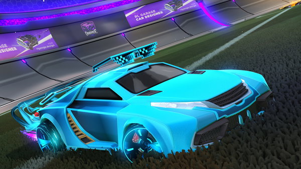 A Rocket League car design from Emmettt78