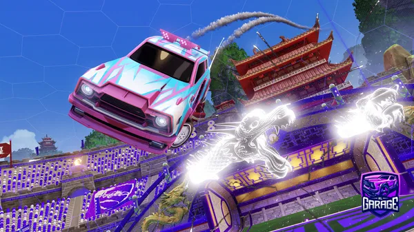 A Rocket League car design from Barneszvb