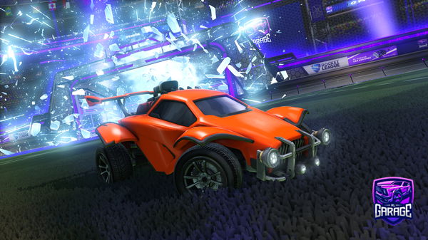 A Rocket League car design from DuduGato22