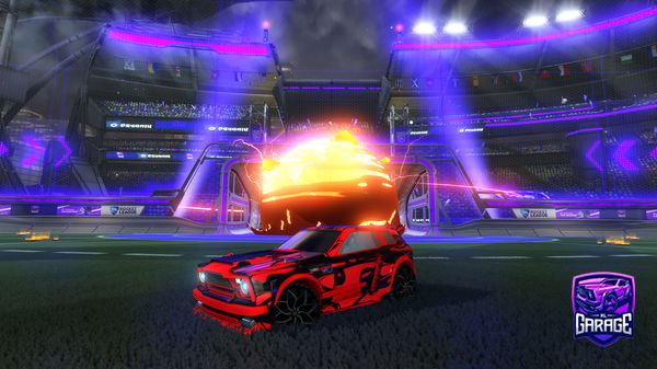 A Rocket League car design from Nikkkkkkkkkko