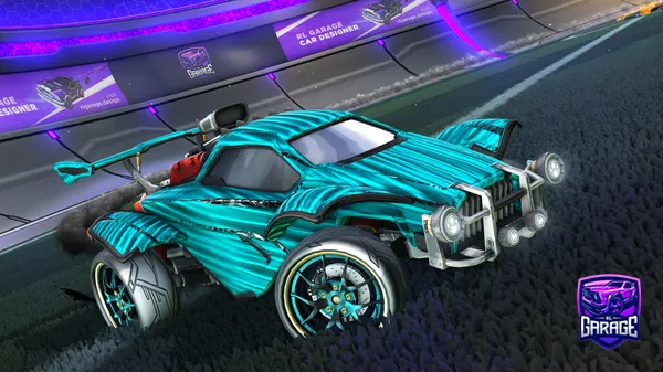A Rocket League car design from explodingfirefox