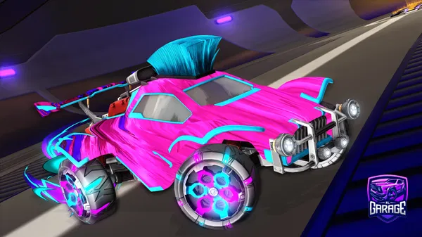 A Rocket League car design from SuperMommy