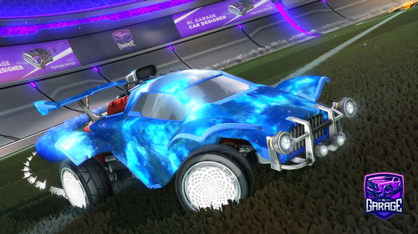 A Rocket League car design from JBLilPaper