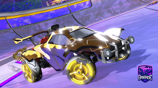 A Rocket League car design from Shooteo2313