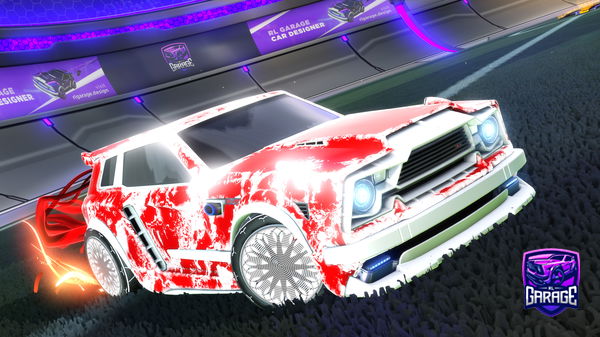 A Rocket League car design from zlewozmywak420