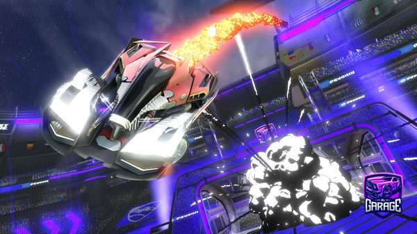 A Rocket League car design from dmoneylol7