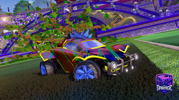 A Rocket League car design from FixerTheFox