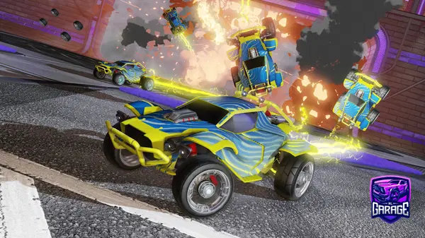 A Rocket League car design from Shooteo2313