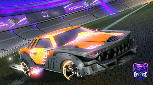 A Rocket League car design from Lexa_S78