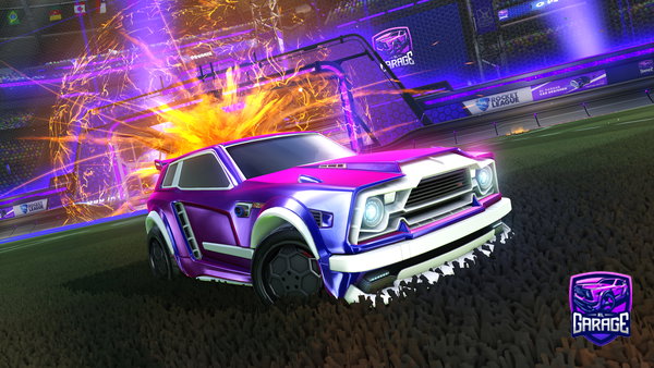 A Rocket League car design from XproH709
