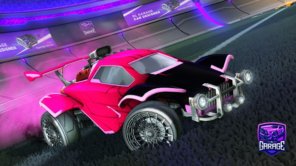 A Rocket League car design from Android6543