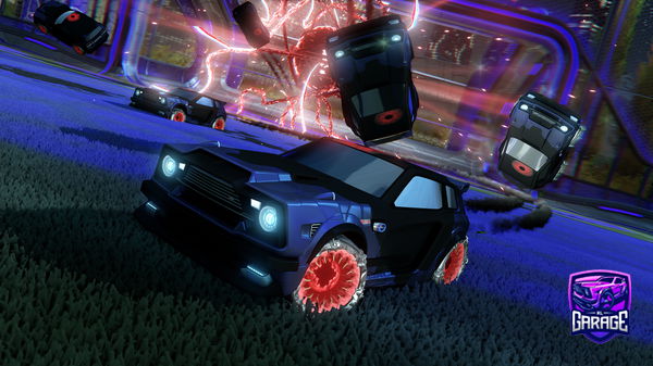 A Rocket League car design from Drknockers099