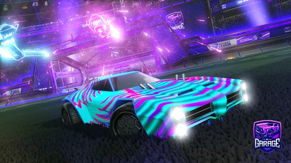 A Rocket League car design from byBen