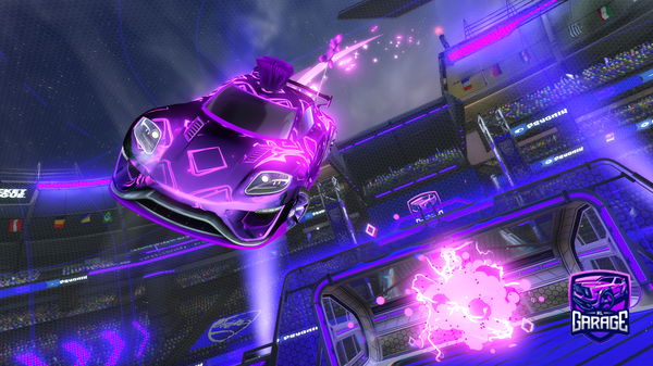 A Rocket League car design from Smecherpestenoapte