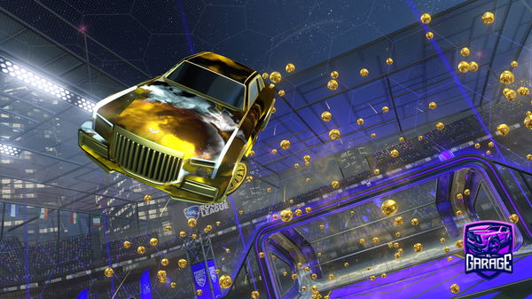 A Rocket League car design from CrmziYT