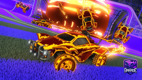 A Rocket League car design from ThePotatoDoge