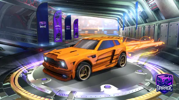 A Rocket League car design from sebb46