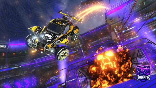 A Rocket League car design from fares2233l