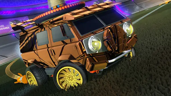 A Rocket League car design from idoshowspeed